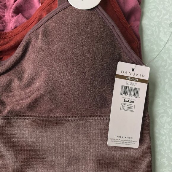 Danskin Intimates BRAS Removable Pads WireLess Strap 3-set Size : M - Picture 7 of 8